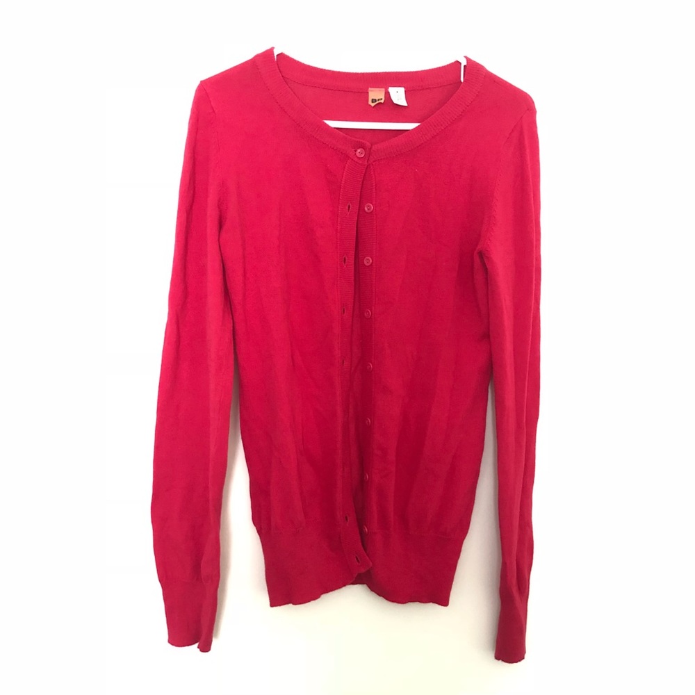 BP - Crewneck Button-Down Carigan
